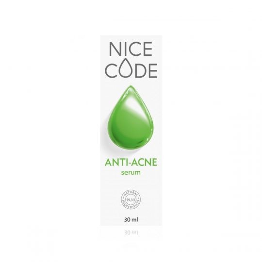 Натуральная сыворотка для лица ANTI-ACNE NICE CODE, 30 мл 3